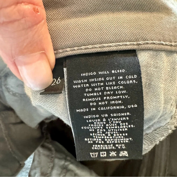 J Brand Grayson Military Cargo Skinny Jeans in vintage dim grey - Picture 7 of 9